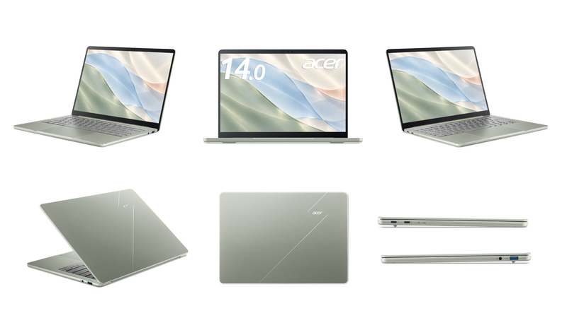 Acer Releases Thin and Lightweight "Swift Air 14" Laptop Weighing Approx. 1.18kg