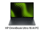 日本HP「HP OmniBook Ultra 16 AI PC」発表、最大128GBメモリ・1ペタフロップのAI性能