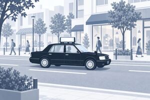 走行車両で広告配信と漏水調査を同時に行う新構想