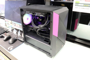 東京ゲームショウ2026でお披露目された、水冷式GeForce RTX 5070を搭載するゲーミングパソコンを展示中！：マウスコンピューター G-Tune : Garage 大阪店