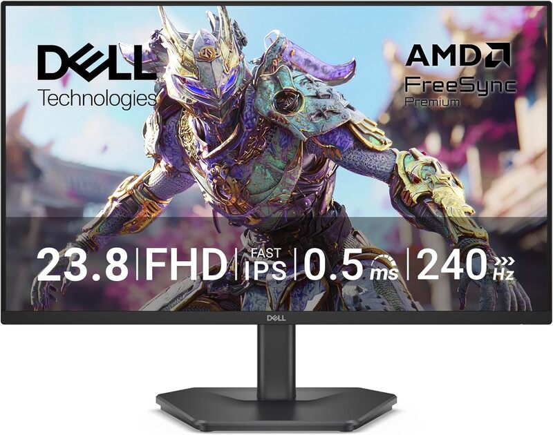 240Hz＆0.5msで勝つ！Dellの23.8型IPSゲーミングモニターが約1万3000円