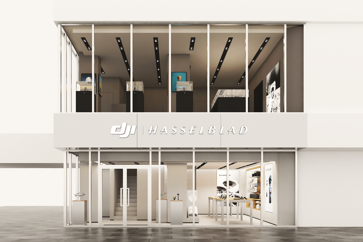 DJI Hasselbladの旗艦店が東京に開店