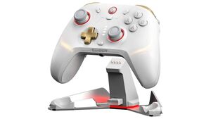 充電スタンド付きのGameSir製ゲームコントローラーを発見。ホール効果スティックや1000Hzポーリングレートなどお値段以上の多機能ぶり