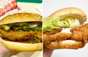 【本日発売】マックの新チキンバーガー！ ケンタと同じ「もも肉」なのに全然違った