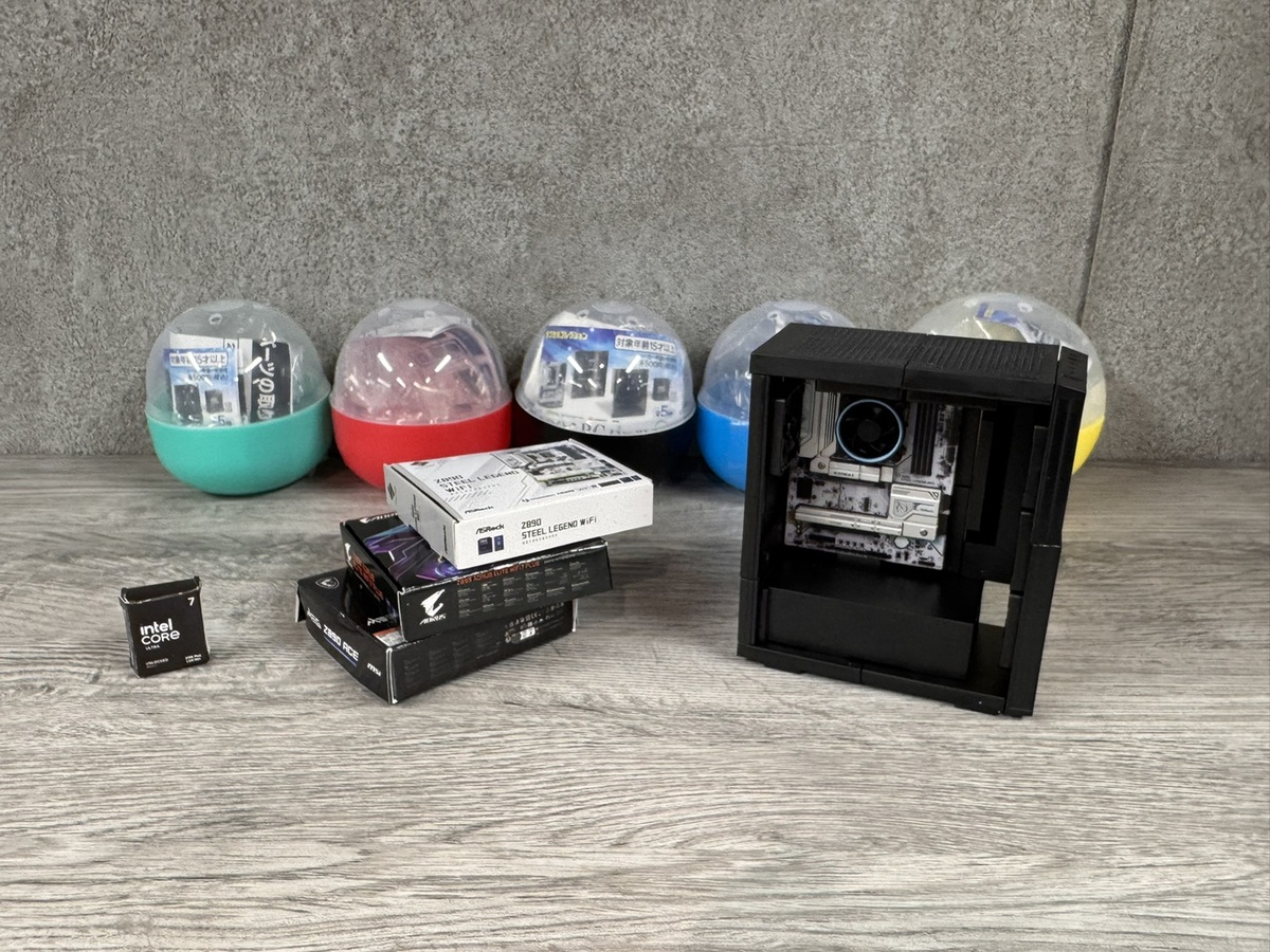 メーカー監修 手のひらPCパーツ