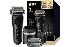 ブラウン「シリーズ9 SPORT」が25％オフ！ 替刃も全自動洗浄器も付いて5万2655円