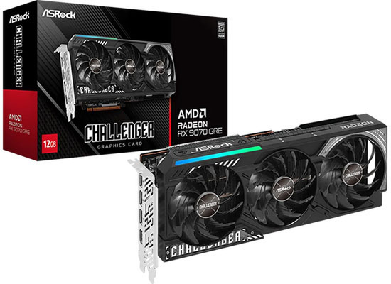 ASRock to Launch Radeon RX 9070 GRE Graphics Card on October 28, Featuring 12GB Memory and Triple Fans for Around 99,800 Yen