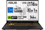 RTX 5060＋32GB＋1TB！ ASUSの16型ゲーミングノート「TUF Gaming F16」が14％オフの29万9800円