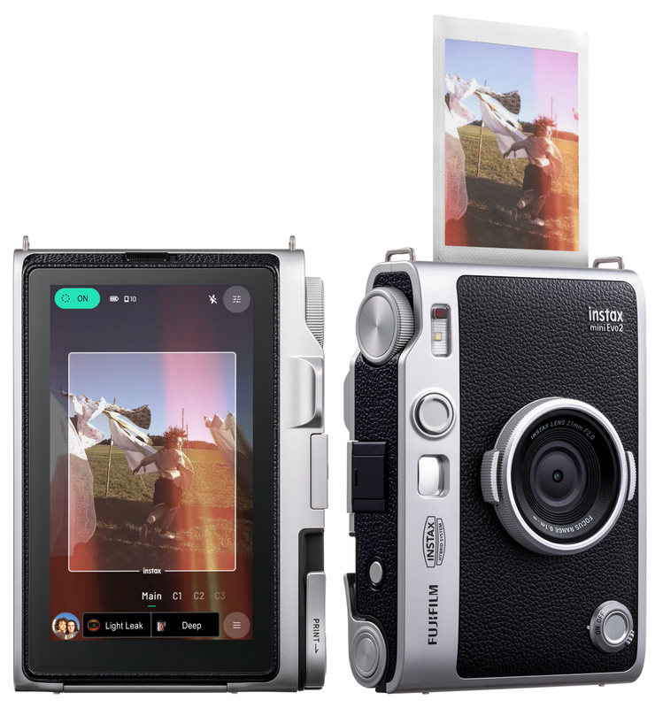 First Instax with Touchscreen: 'instax mini Evo 2' Launches, Offering Comfortable Photo Selection on a Large 4.5-inch Screen