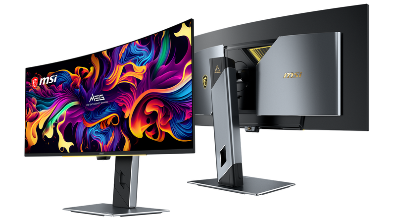 MSI "MEG X" QD-OLED Gaming Monitor with 0.03ms Response, Onboard AI Assistance Processing